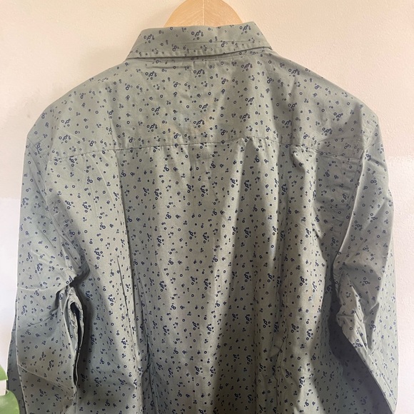 United Colors of Benetton Olive causal printed shirt - Picture 6 of 6